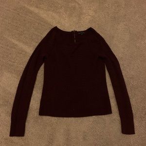 American Eagle maroon sweater